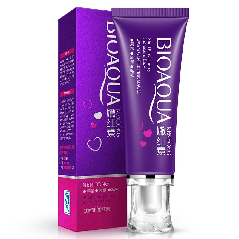 BIOAOUA Private Parts Whitening Body Cream Skin Lightening Pink Cherry Whitening Pinkish Cream 30g