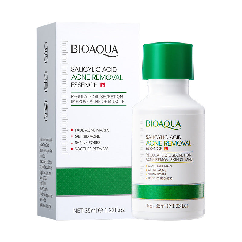 BIOAOUA Salicylic Acid Pore Refining Serum Moisturizing Acne Treatment Serum Skin Care 30ml