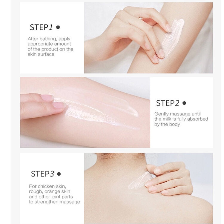 BIOAOUA Vitamin C Whitening Body Lotion Permanent Whitening Moisturizing Remove Melanin 300g