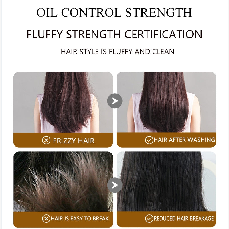 BIOAOUA Horse Oil Smooth And Moisturizing Shampoo Dandruff Anti-itching Conditioner Care Hair 300g