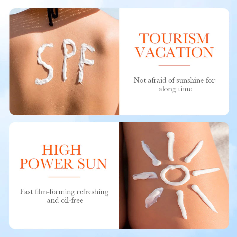 BIOAOUA Aloe Vera Premium Whitening Sunscreen Repair Cream SPF 60+ PA+++