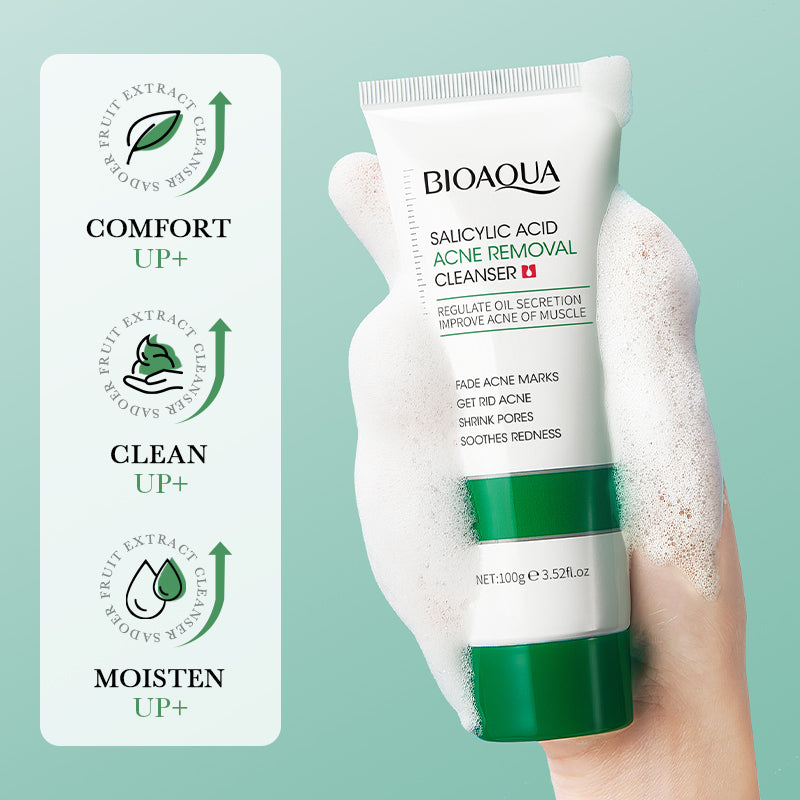 BIOAOUA Salicylic Acid Acne Removal Cleanser 100g