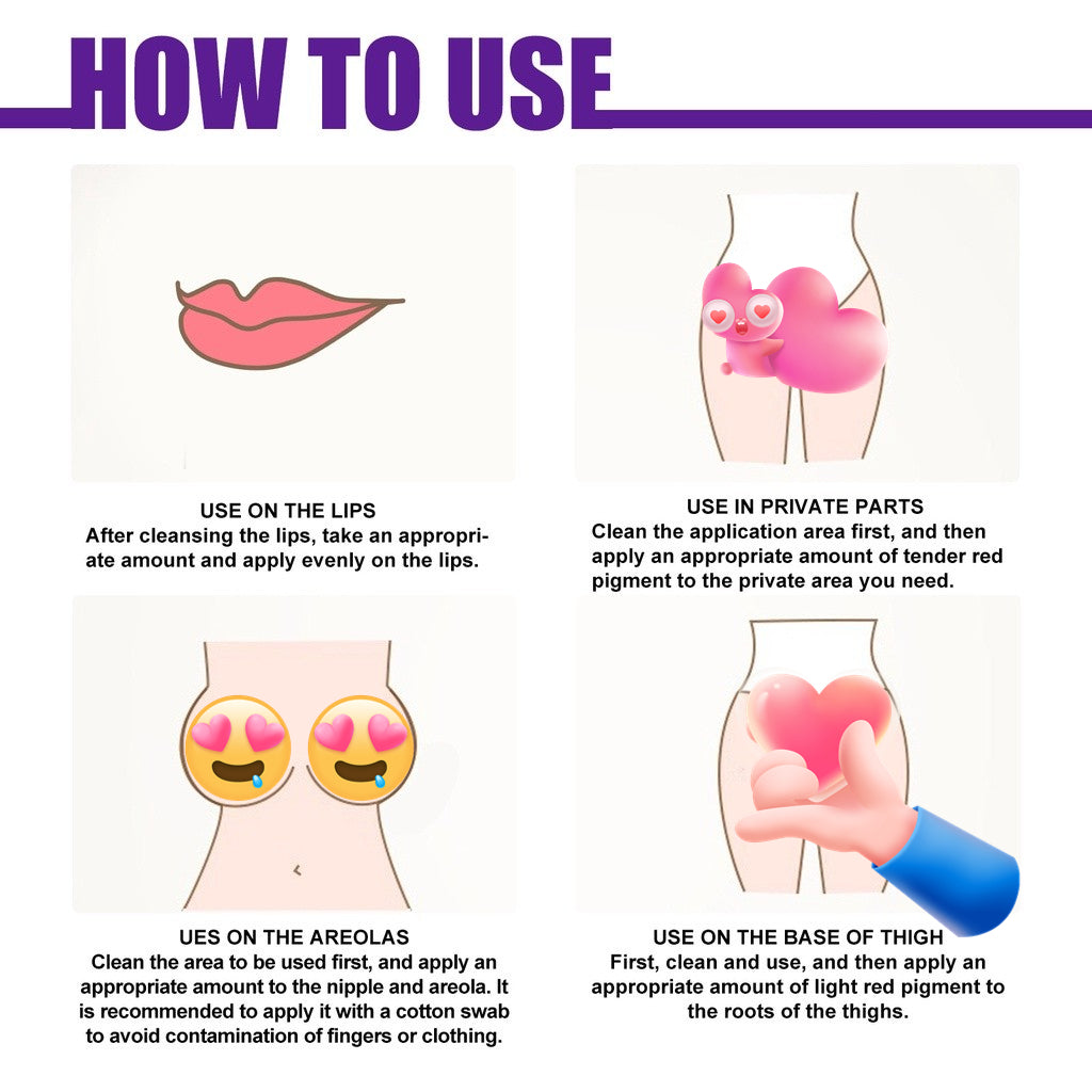 BIOAOUA Private Parts Whitening Body Cream Skin Lightening Pink Cherry Whitening Pinkish Cream 30g