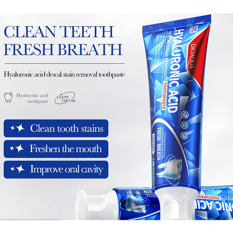 BIOAOUA Toothpaste  Baking soda  Nicotinamide  Whitening And Yellowing Removal Fresh oral cavity
