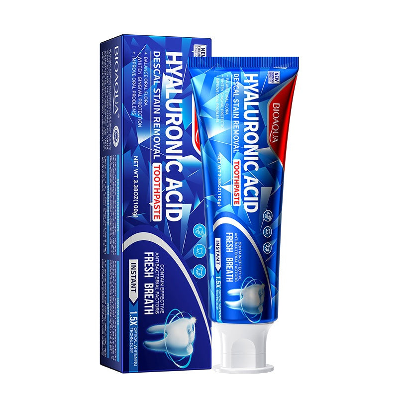BIOAOUA Toothpaste  Baking soda  Nicotinamide  Whitening And Yellowing Removal Fresh oral cavity