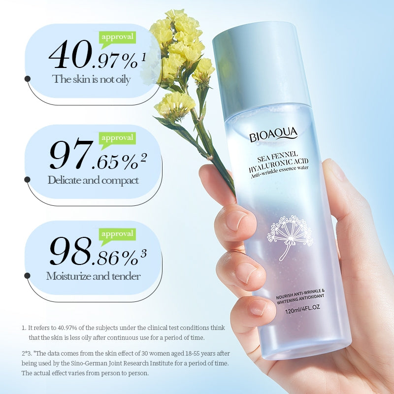 BIOAOUA Toner Skin Soothing Toning Moisturizing Improving Repairing Skin Skin Care 120ml