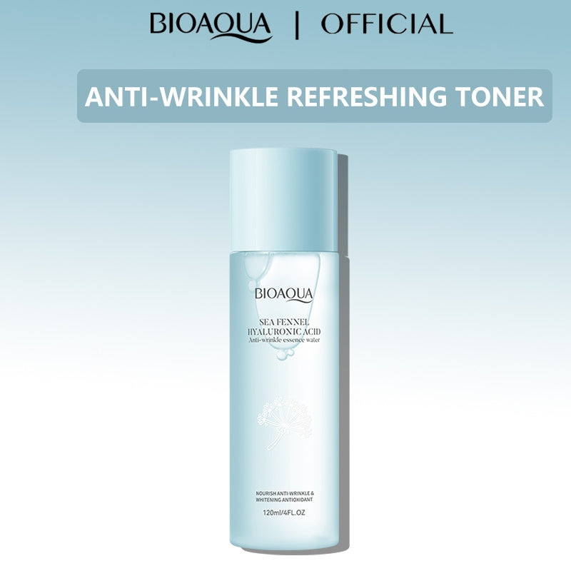 BIOAOUA Sea Fennel Facial Set Cleanser Essence Milk Face Cream Toner Essence Liquid